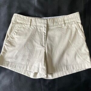 British Khaki Women's Shorts, Cotton, Sz 6, Khaki